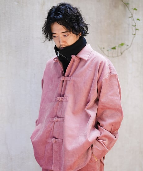 VINTAGE COTTON CORDUROY CHINESE SHIRT
