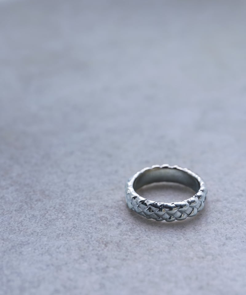 8/30発売】OX JEWELRy Interlace Silver Pinky Ring