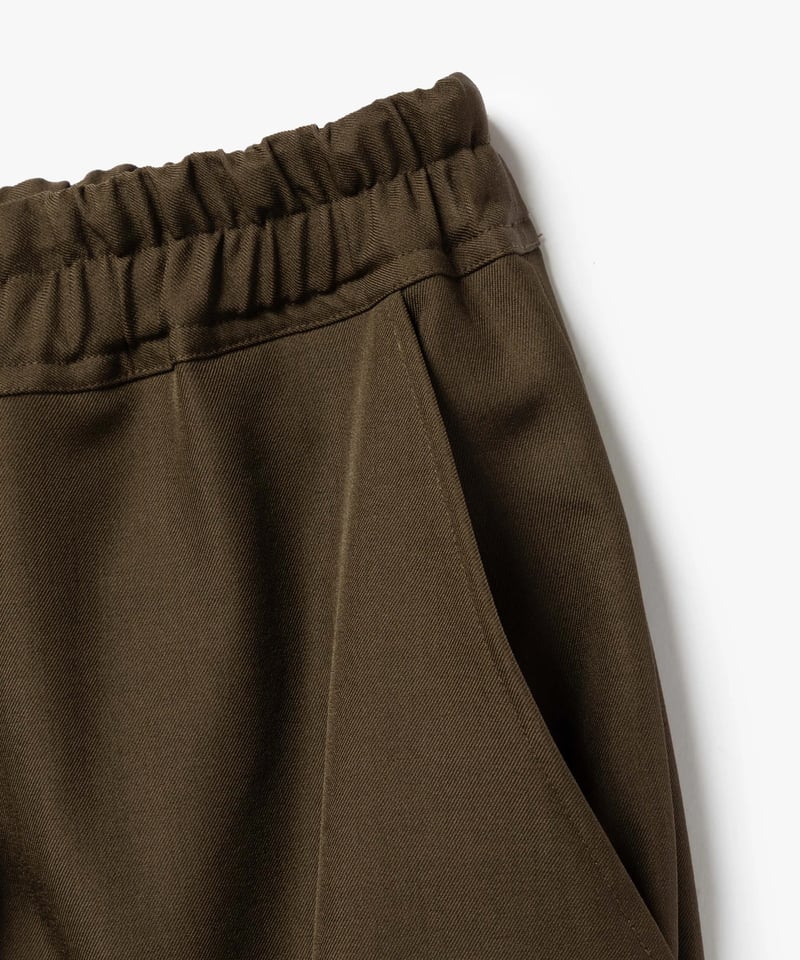 STANDARD WOOLY TWILL SAROUEL SLACKS | MB -there