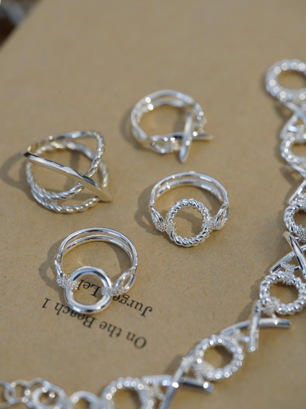 8/30発売】OX JEWELRy Signature “X” Multi Link Sil