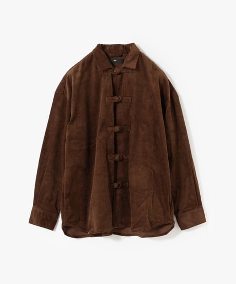 VINTAGE COTTON CORDUROY CHINESE SHIRT