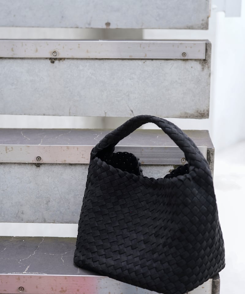 【新品】OX JEWELRY Intrecciato エディターズバッグ 黒 9/20発売】OX JEWELRy Intrecciato -ADD- Editors Ba
