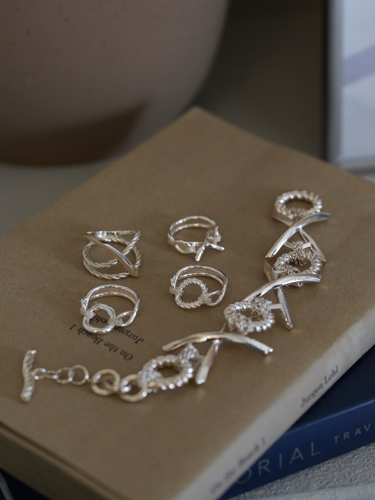8/30発売】OX JEWELRy Signature “X” Multi Link Sil