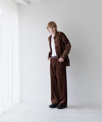 VINTAGE COTTON CORDUROY WIDE FIT PANTS