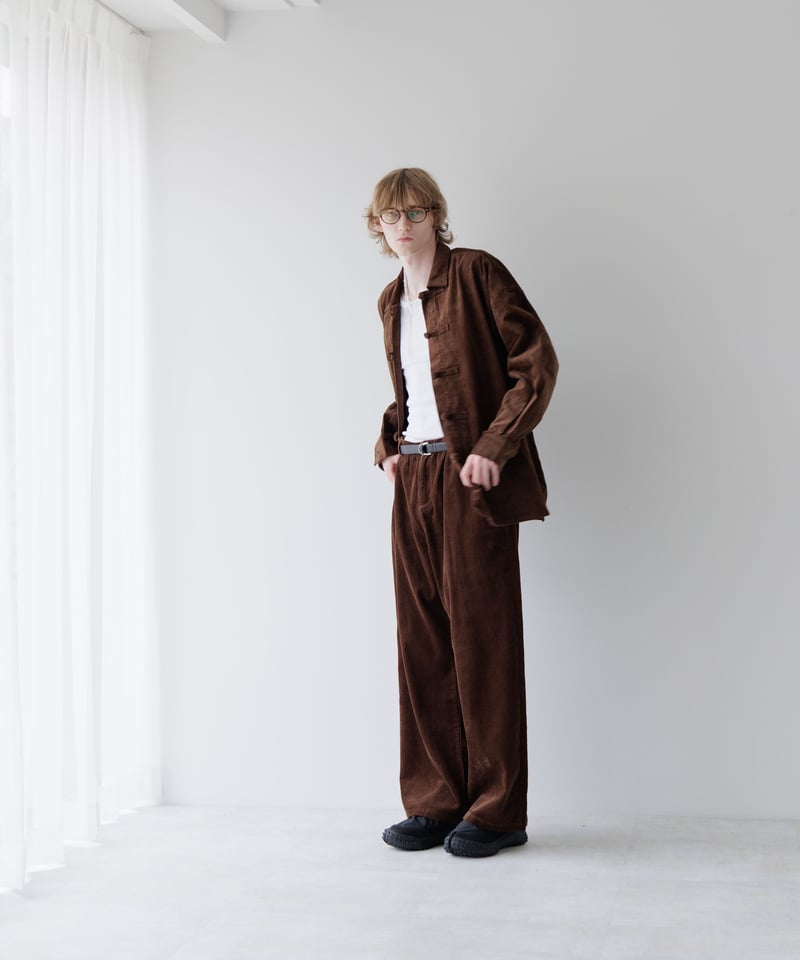 8/9発売】VINTAGE COTTON CORDUROY WIDE FIT PANTS |