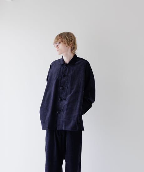 VINTAGE COTTON CORDUROY CHINESE SHIRT