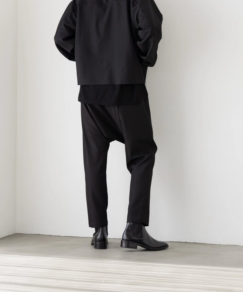 STANDARD WOOLY TWILL SAROUEL SLACKS | MB -there