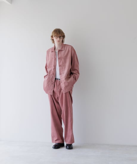 VINTAGE COTTON CORDUROY CHINESE SHIRT