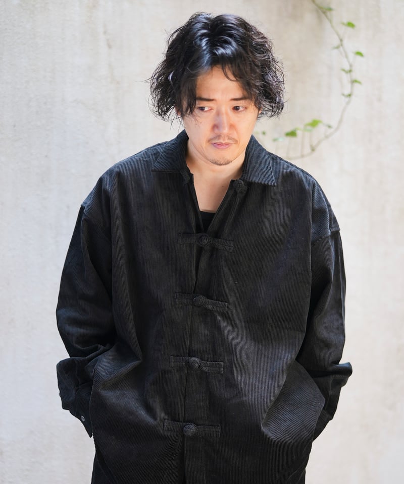 8/9発売】VINTAGE COTTON CORDUROY CHINESE SHIRT |