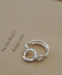 【8/30発売】OX JEWELRy Signature “O” Link Silver Ring
