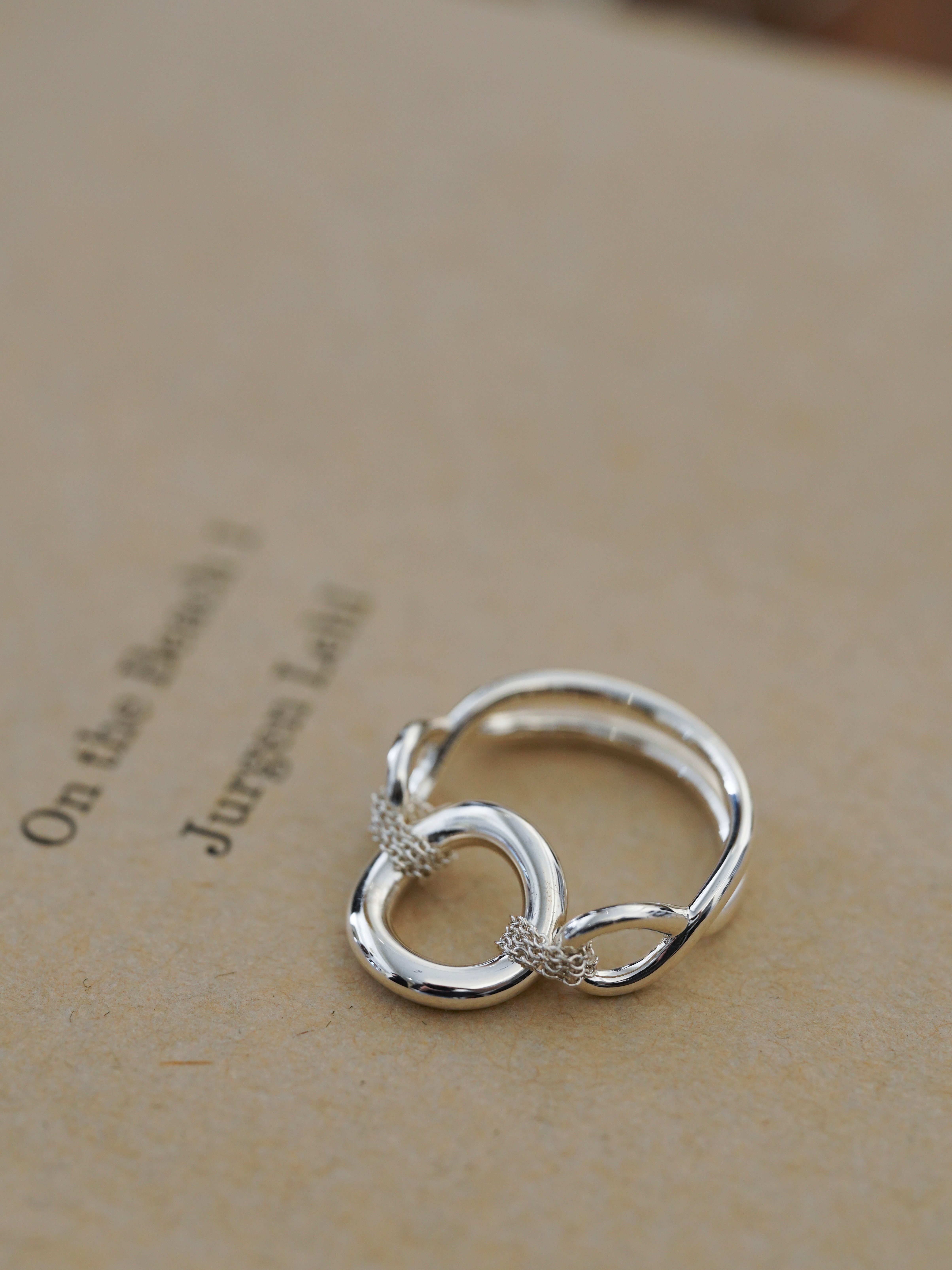 リン様♥️ご確認ページ OX JEWELRy Signature “O” Link Silver Ring | MB