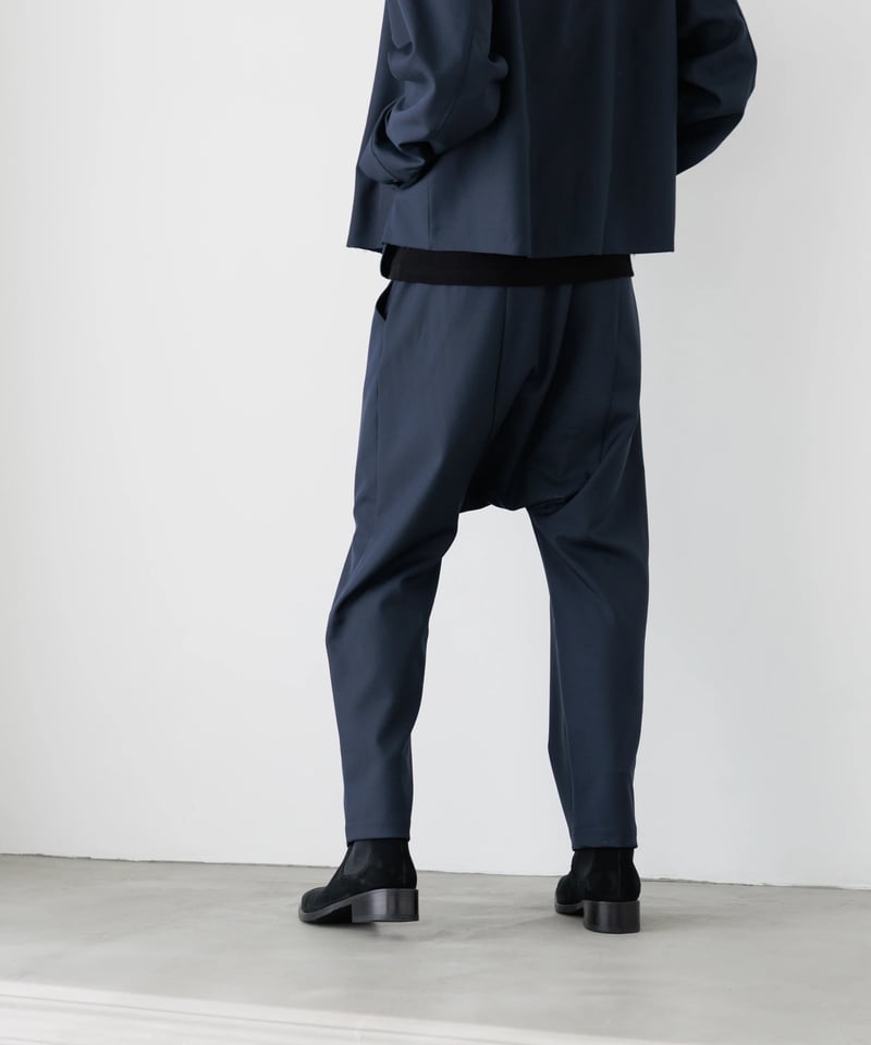 STANDARD WOOLY TWILL SAROUEL SLACKS | MB -there
