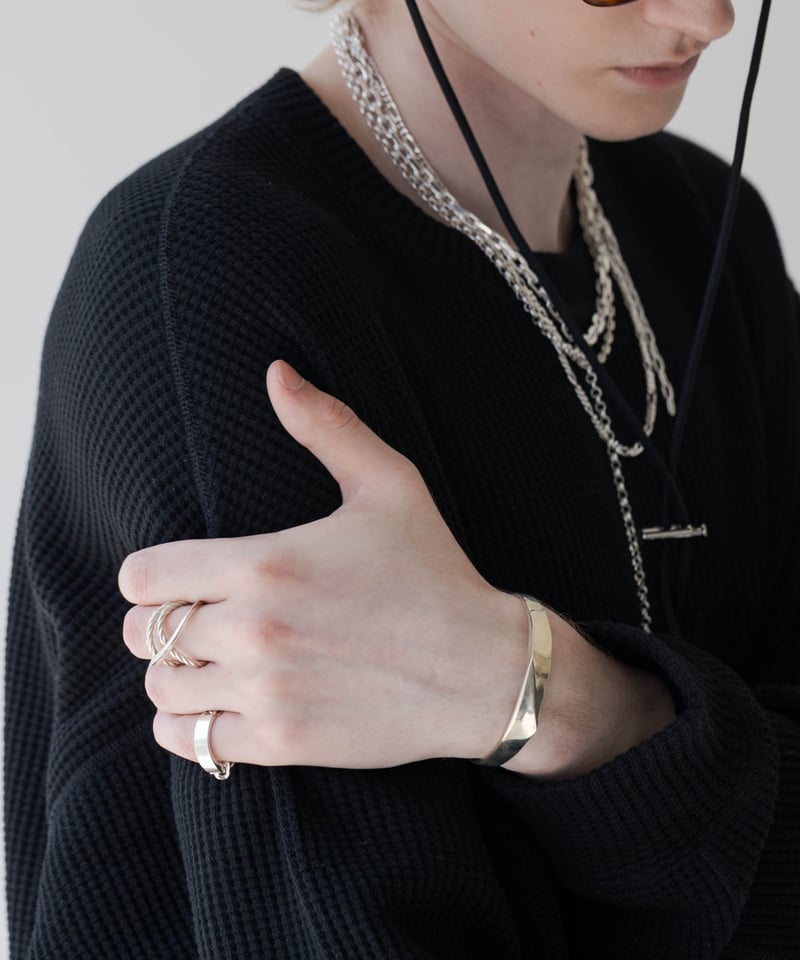 OX JEWELRy Anonymous Silver Chain Ring | MB -th