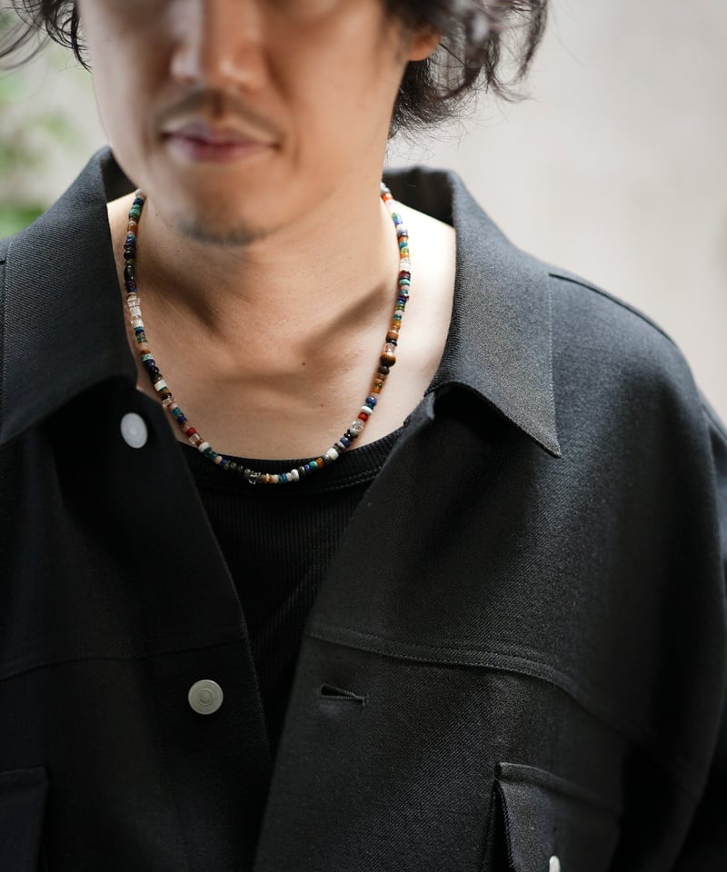 OX JEWELRy Stone Beads Necklace | MB -there is