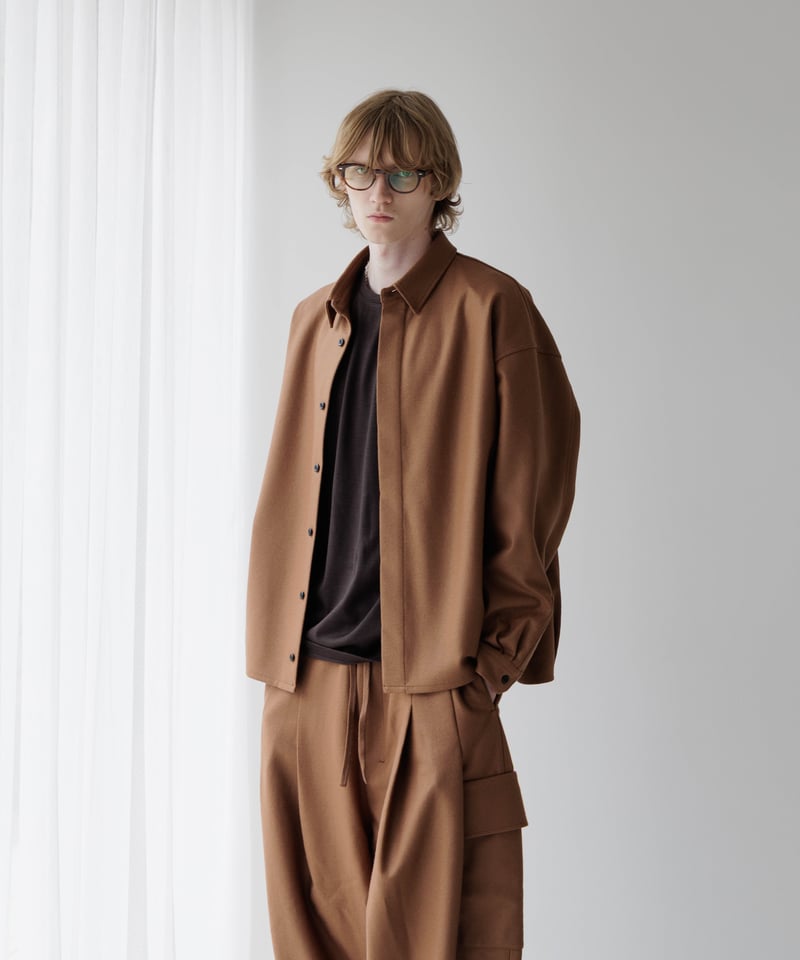 ULTIMATE 尾州WOOL AQUA LEGEND SMOOTH SHORT COAT |