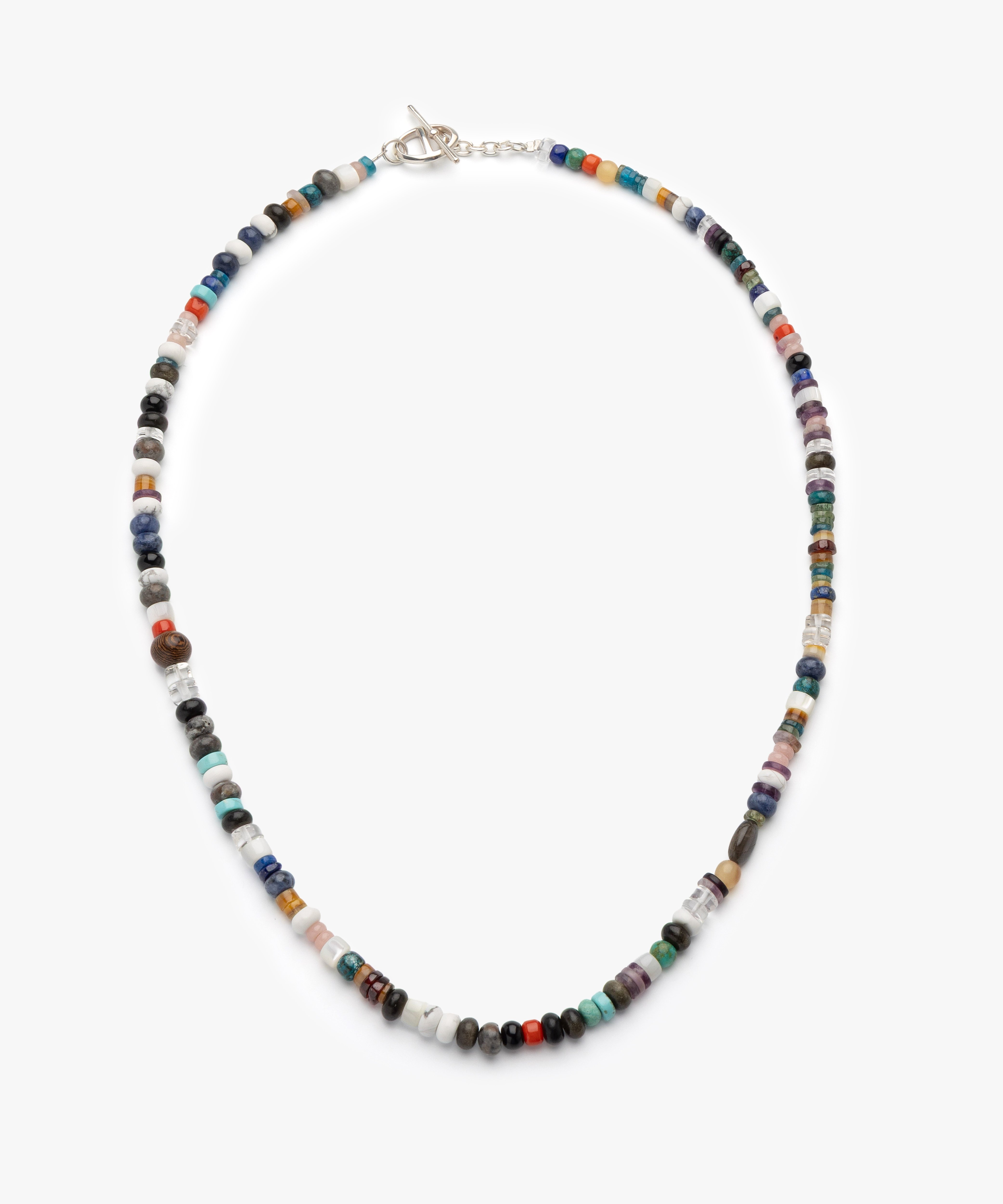 OX JEWELRy Stone Beads Necklace | MB -there is