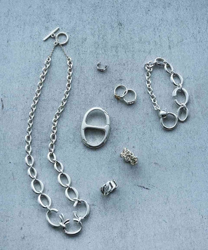 9/20発売】OX JEWELRy Anchor Chain Classic Carabin