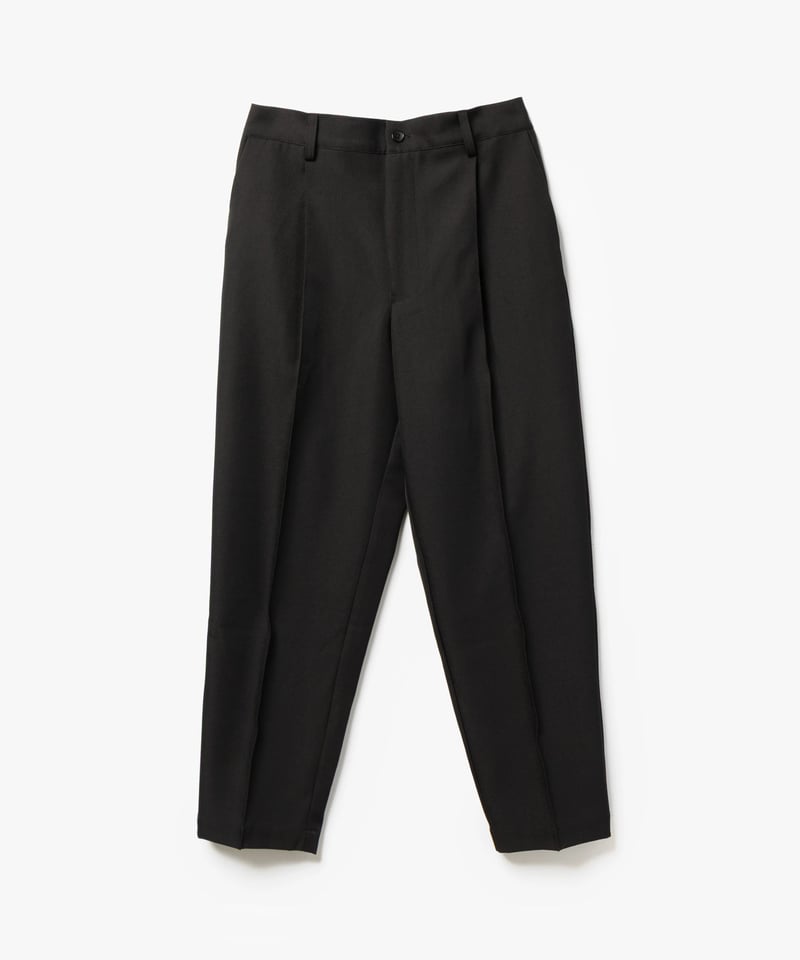 STANDARD WOOLY TWILL TAPERED SLACKS | MB -there