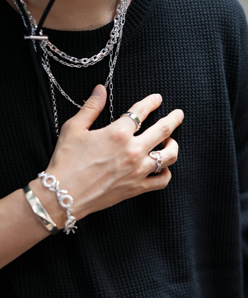 アクセサリー OX JEWELRY High-End SilverBeads Necklace アクセサリー OX JEWELRY High-End SilverBeads Necklace これ見逃し