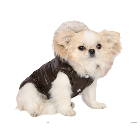 Art. 1572xsm quilted jacket Chocolate