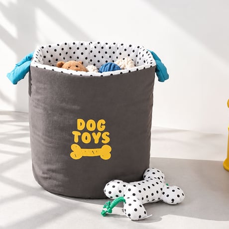 A Place for every little favorite *Dog Toys Basket