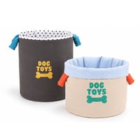 A Place for every little favorite *Dog Toys Basket