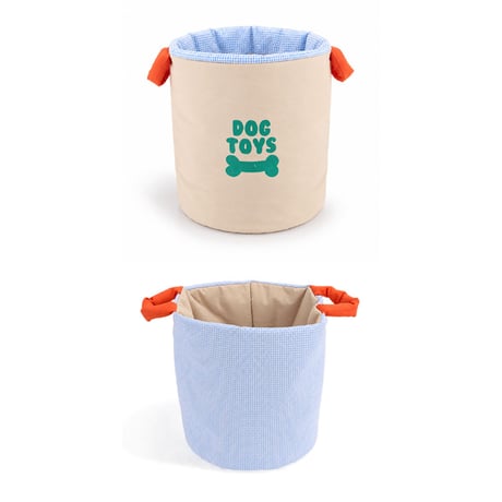 A Place for every little favorite *Dog Toys Basket