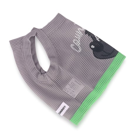 【即納】　Country dogⓇ Mesh Crop Top_Gray