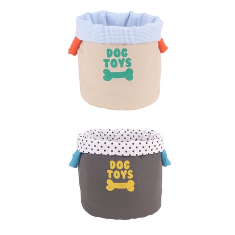 A Place for every little favorite *Dog Toys Basket