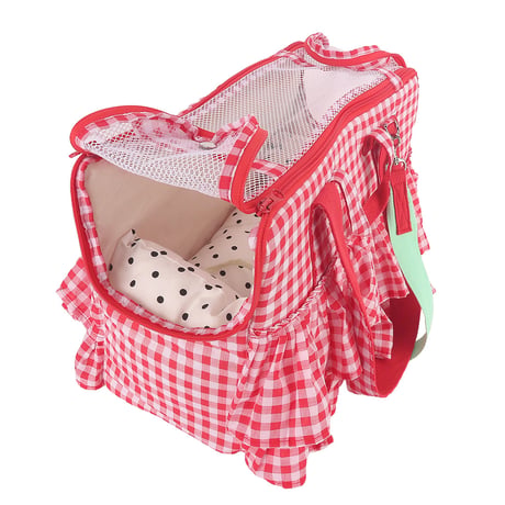 Sunny Bonbon Carrier_Cherry Gingham