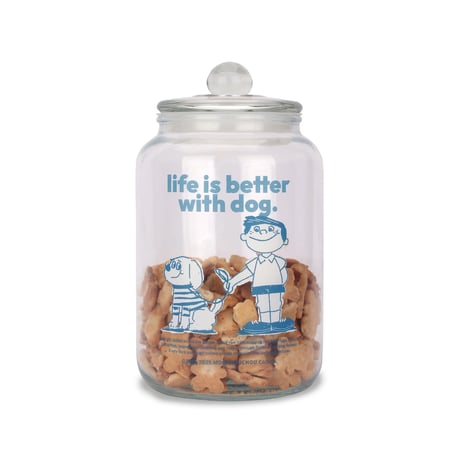 Country dog Home Café * dog treat jar