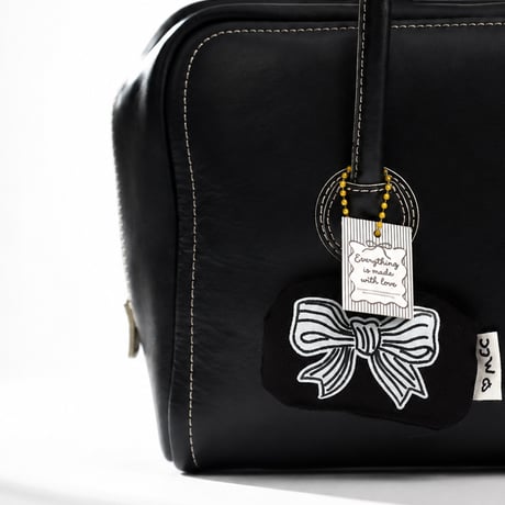 Little Doodle Bag Charm_Ribbon