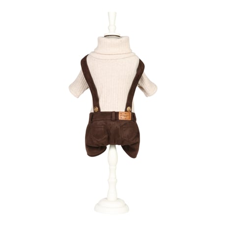 Art. 4042 jumpsuit Chocolate