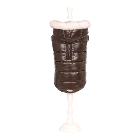 Art. 1572xsm quilted jacket Chocolate
