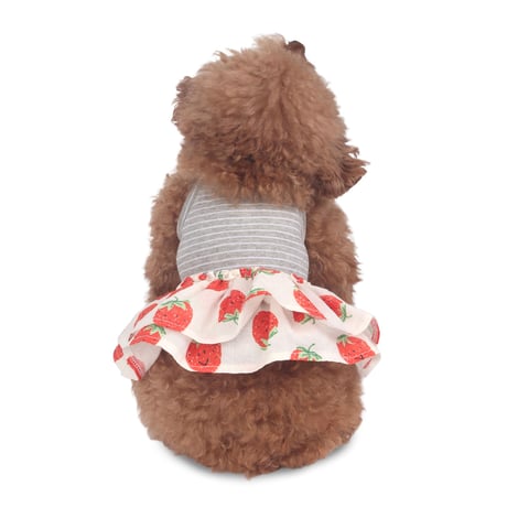 Berry Bloom Cami Dress_Red Berry