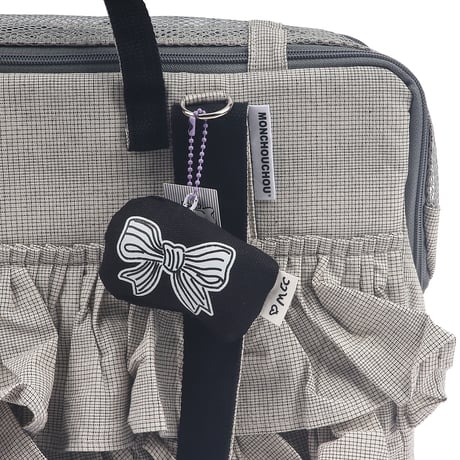 Little Doodle Bag Charm_Ribbon