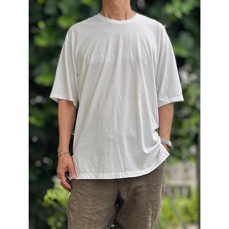 KMRii ・ケムリ・Serpent Cross Cut/MB・White T・カットソー