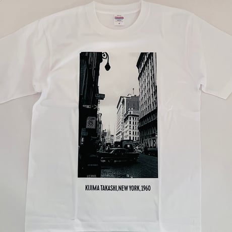 KIJIMA TAKASHI,NEW YORK,1960 T-shirts　"BROADWAY"