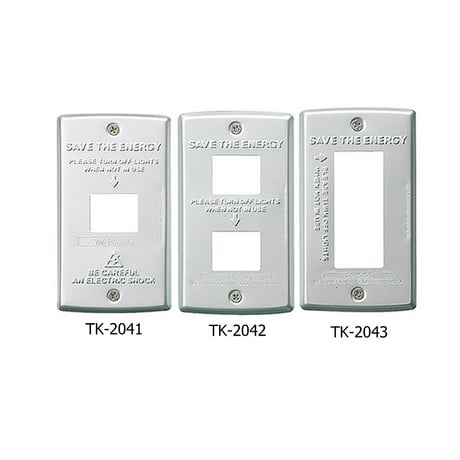 【アルミ スイッチプレート 】ART WORK STUDIO ALUMINUM SWITCH PLATE　TK-204