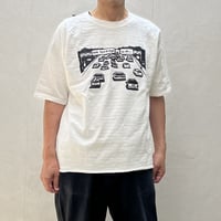 u.m.i sunrise ( ユーエムアイサンライズ) 裾カーリング　スラブ 半袖Tシャツ 405SanDiego　Y-1101B