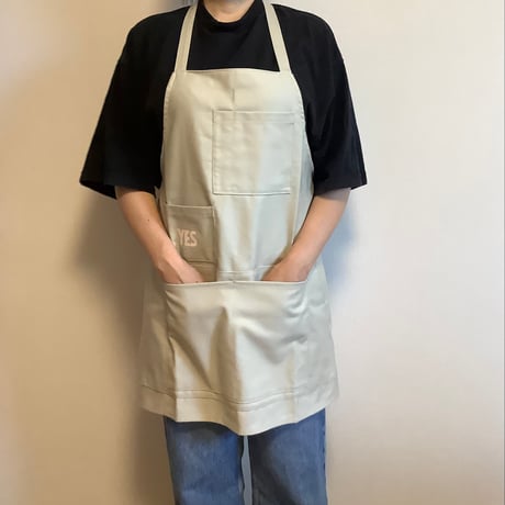 [🌟新発売] UTILITY APRON “ YES”  PKA1  SAND BEIGE  COLOR