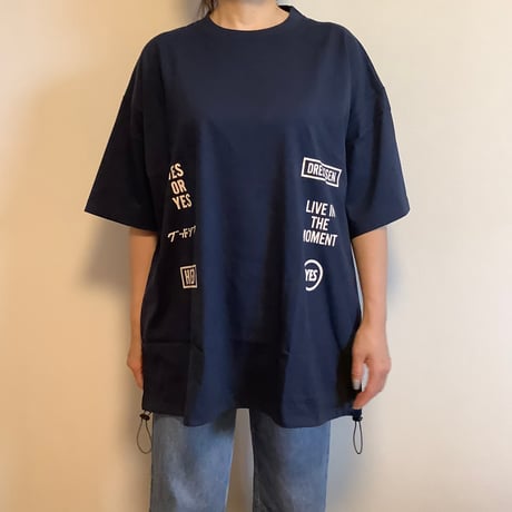 [🌟新発売] DRAWCORD T-SHIRTS DC2  DARK  NAVY   COLOR