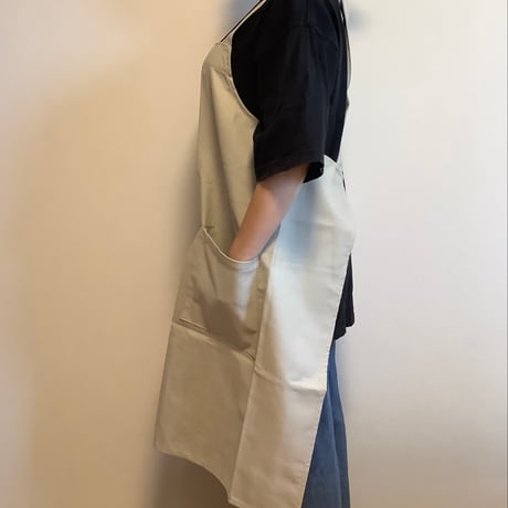 [🌟新発売] EASY APRON “ YES”  EY1  SAND BEIGE  COLOR