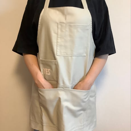 [🌟新発売] UTILITY APRON “ YES”  PKA1  SAND BEIGE  COLOR
