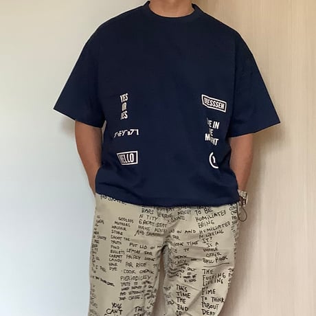 [🌟新発売] DRAWCORD T-SHIRTS DC2  DARK  NAVY   COLOR