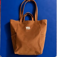NEW 2WAY BAG  “YES”   CAMEL   COLOR