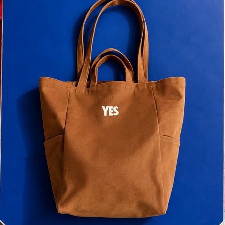 NEW 2WAY BAG  “YES”   CAMEL   COLOR