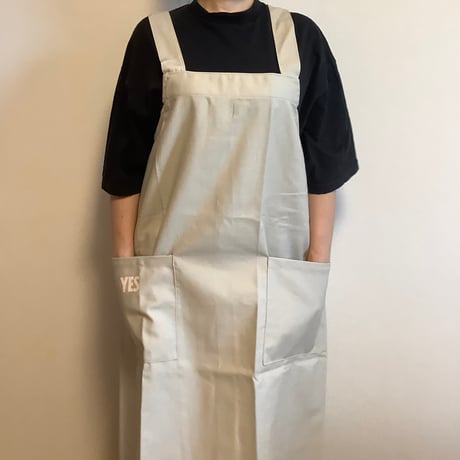 [🌟新発売] EASY APRON “ YES”  EY1  SAND BEIGE  COLOR