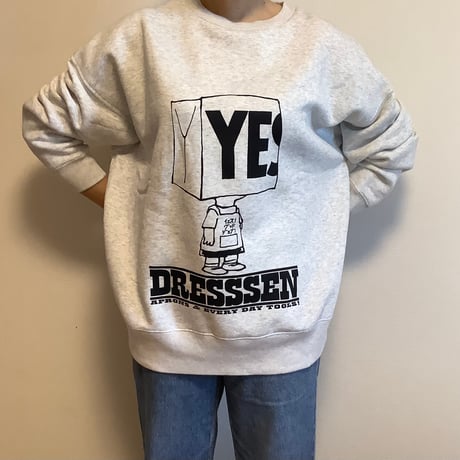 [🌟新発売] SWEAT  SHIRTS  “SKETCHBOOK3 DESIGN (GREY  COLOR  )