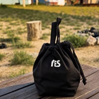 SMALL  DAY BAG “YES” DARK  BROWN COLOR